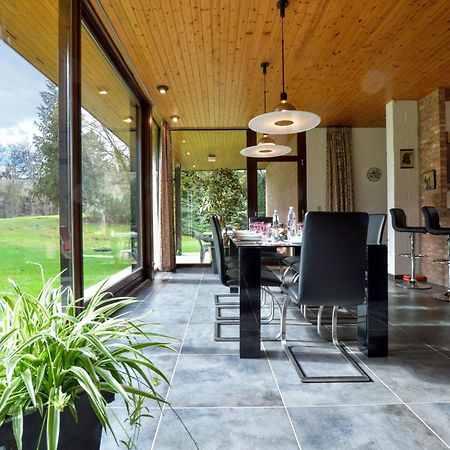 Luxury Villa With Swimming Pool Stavelot Buitenkant foto