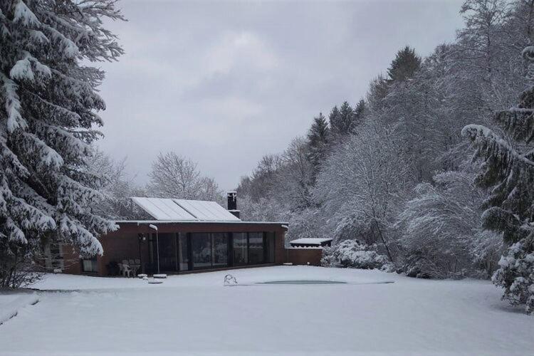 Luxury Villa With Swimming Pool Stavelot Buitenkant foto